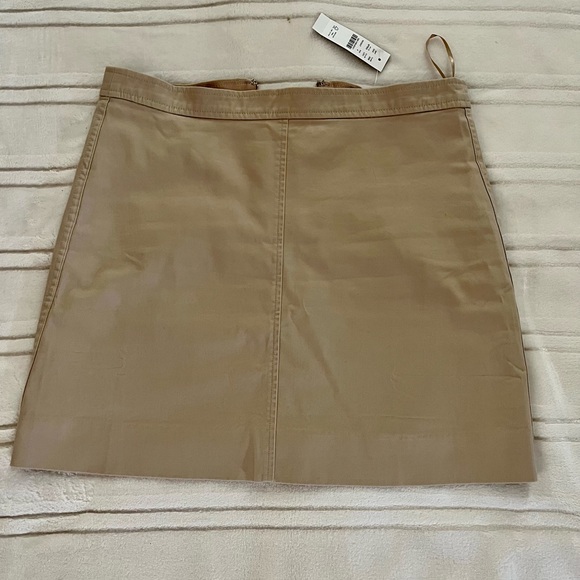 J. Crew tan mini skirt - Picture 2 of 4